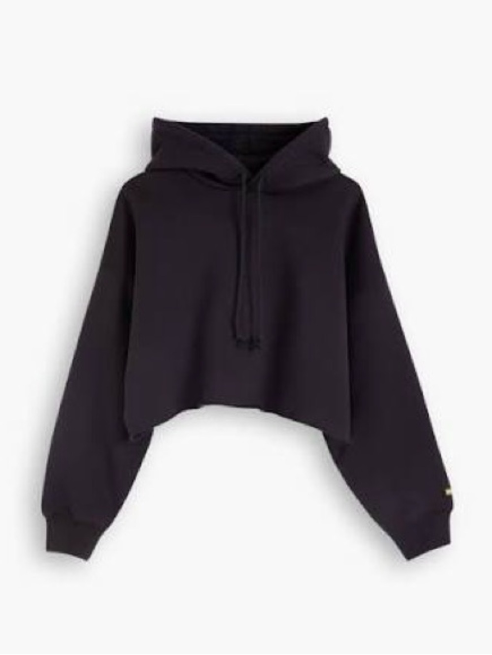 Levi’s Gold Tab 90’s Raw Cut Hoodie in Black Agate Women’s Size M